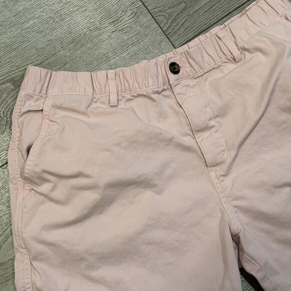 Bear Bottom Shorts Men's XL 7” Inseam Elastic Waist Chino Casual Preppy Pockets - Picture 2 of 5